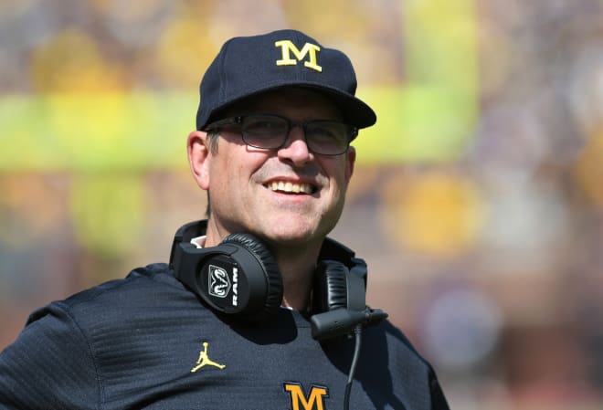 Michigan Wolverines head coach Jim Harbaugh has put together a Top 5 football recruiting class