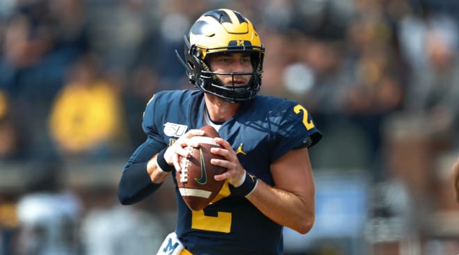 Former Michigan Wolverines football quarterback Shea Patterson