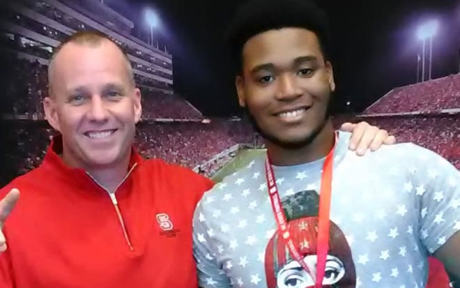 Dante Johnson committed to NC State Wolfpack football in the weeks leading up to signing day in 2017.