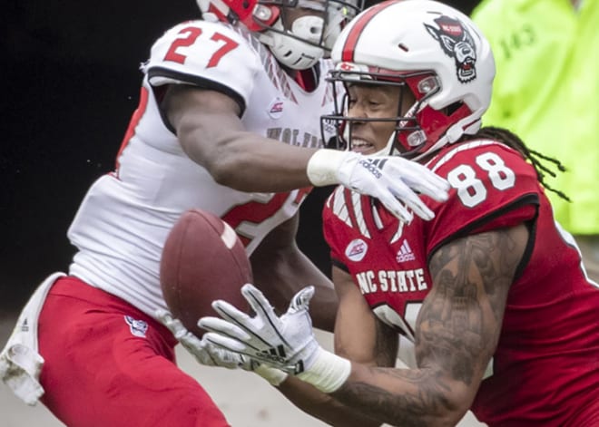 Redshirt sophomore wide receiver Devin Carter started in 11 games in 2019. 