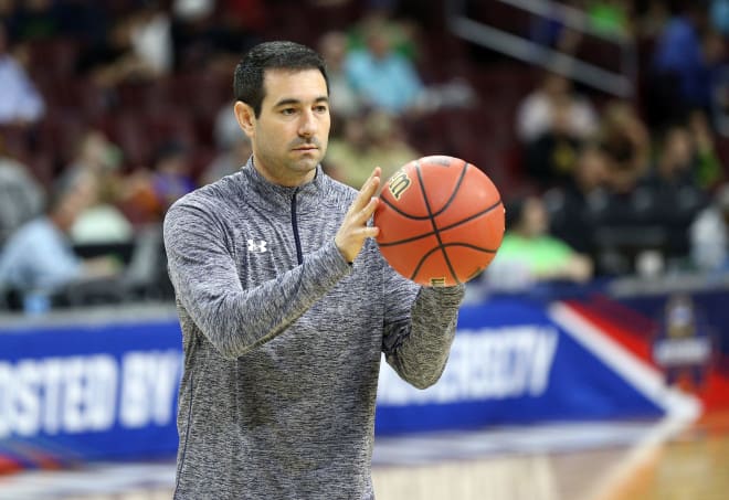 Former Notre Dame point guard and assistant coach Martin Inglesby