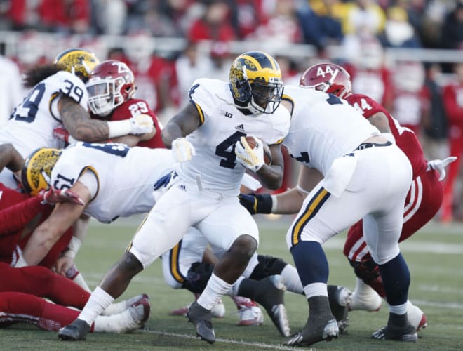 Former Michigan Wolverines football RB De'Veon Smith