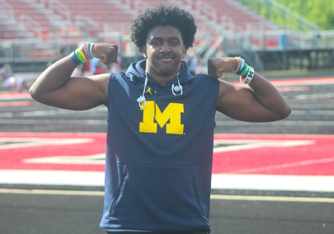 Chicagoland linebacker Tyler McLaurin is committed to Michigan Wolverines football recruiting, Jim Harbaugh.