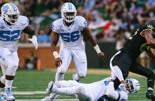 North Carolina Defensive Line Inexperience Not A Concern