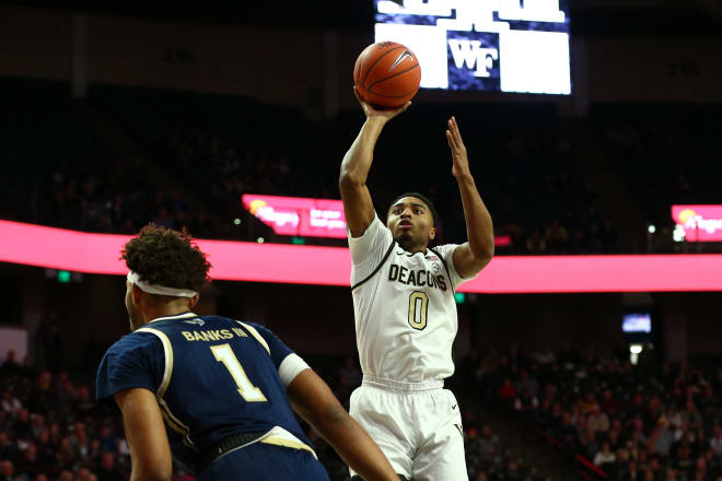 Wake Forest senior point guard Brandon Childress is averaging a team-best 15.4 points per game.