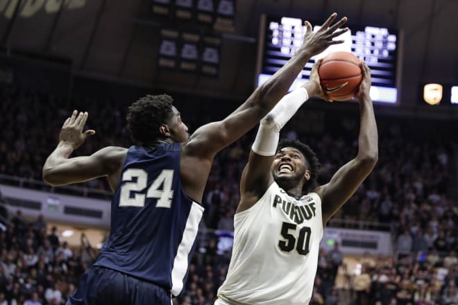 Purdue's three-game winning streak was snapped.