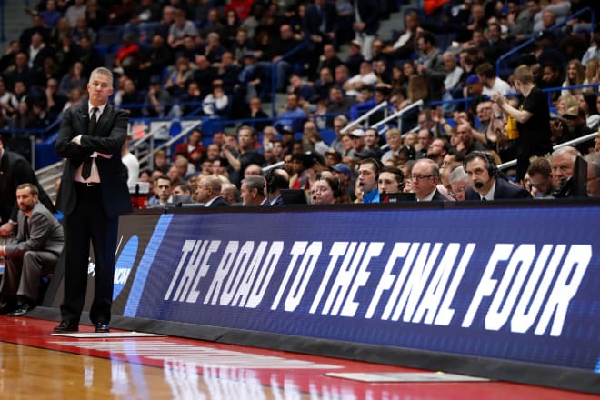 Purdue's going to have to play its way into the NCAA Tournament.