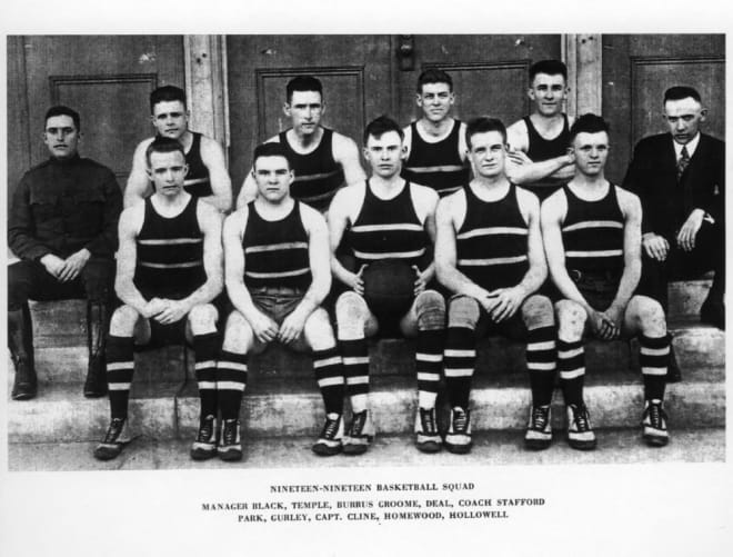 The 1919 basketball team helped the university heal from the devastations of World War I and the Spanish flu pandemic.