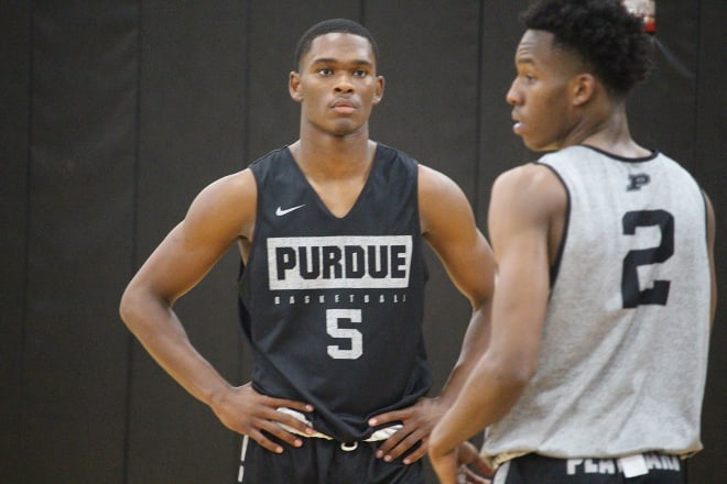 Purdue guard Brandon Newman