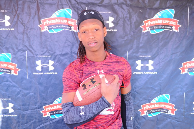 Four-star receiver Antoine Thompson caught 30 passes for 692 yards and five touchdown as a junior.
