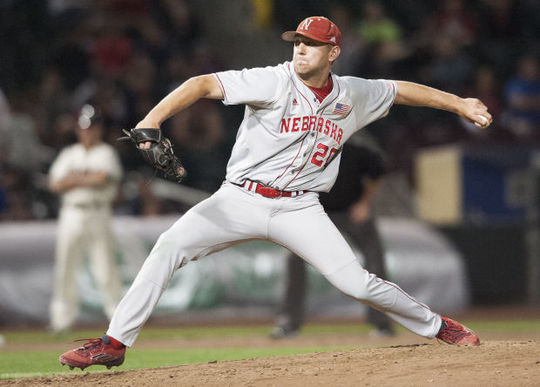 Max Knutson gave up one earned run with five strikeouts over a career-high eight innings in Nebraska's 8-2 win over Omaha on Wednesday night.