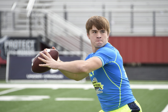 Sam Ehlinger will compete at some top national QB camps this summer.