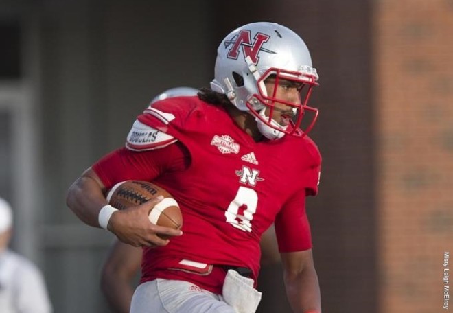Nichols State will be counting on quarterback Tuskani Figaro to keep his cool against UGA.