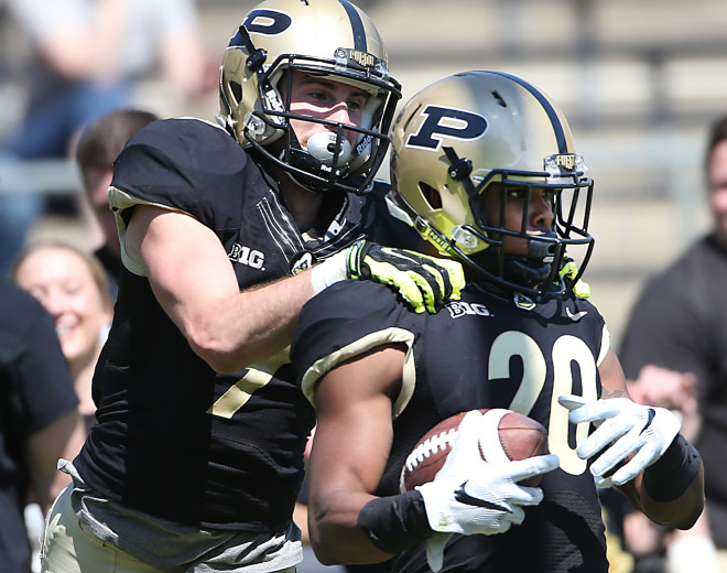 Wild finish caps Black victory in Purdue spring game BoilerUpload