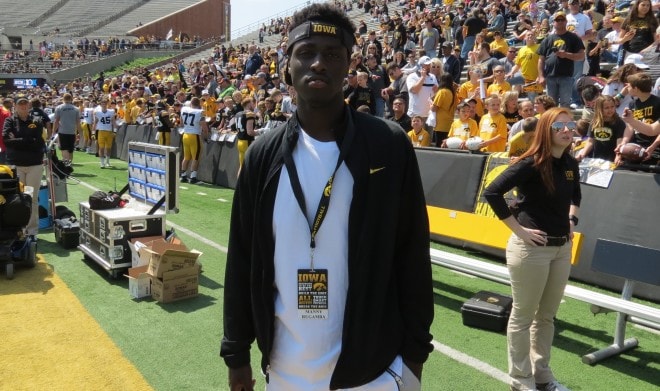 Emmanuel Rugamba is making the move to Iowa City on June 12.