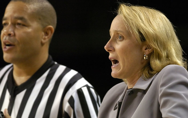 Beth Couture, the new women's assistant, has 26 years as a head coach, including 12 at Butler.