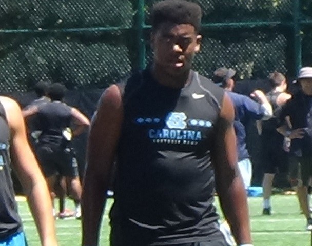 2018 WV DE Dante Stills camped at UNC on June 9 and received an offer shortly after.