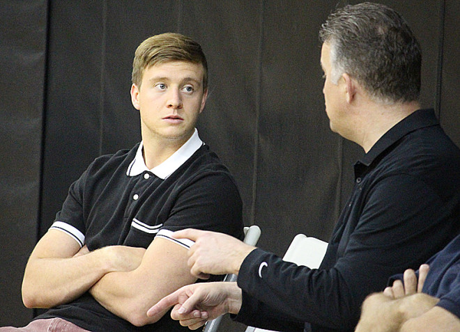 Spike Albrecht visited Purdue in mid-April and didn't need any other visits.