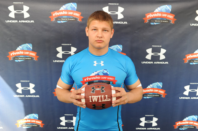 Dylan Meeks at the Rivals Camp Series event in Orlando