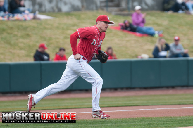 Ryan Boldt had three hits for the Huskers Saturday.