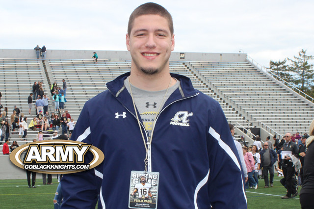 2016 Army prospect Michael Marinelli was in the house on Saturday