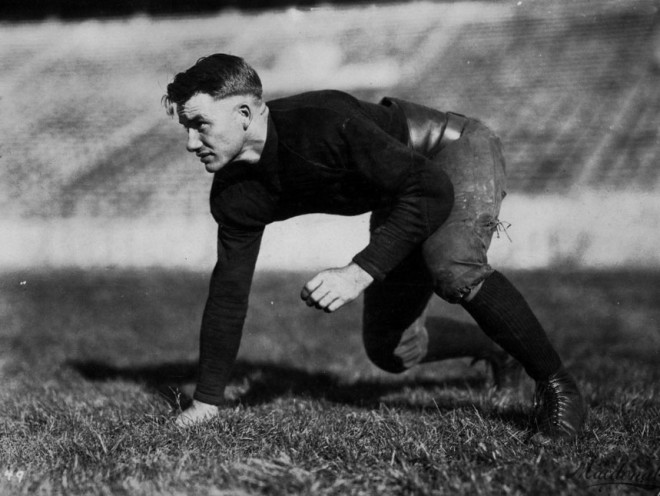 Nebraska's Ed Weir helped the Huskers beat the famed Notre Dame Four Horsemen both in 1923 and 1925.