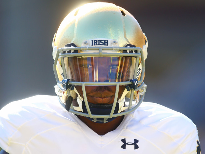 Bryant appeared in 15 games over the course of two seasons for Notre Dame. 