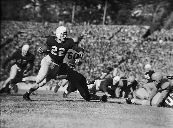 Perhaps no UNC athlete has ever held the kind of star status as a Tar Heel that Justice did in the late 1940s. 