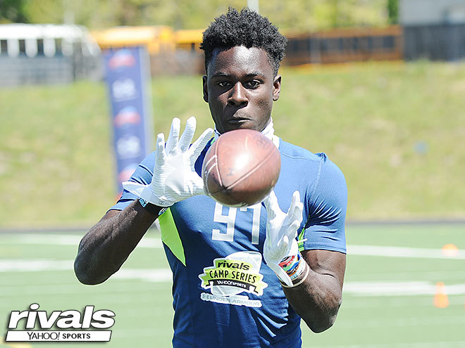 Waxhaw (N.C.) Marvin Ridge junior wide receiver Emeka Emezie is the No. 58-ranked wide receiver in the country in the class of 2017 by Rivals.com.