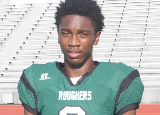 Muskogee WR/DB Kamren Curl attended Tulsa's Junior Day in March