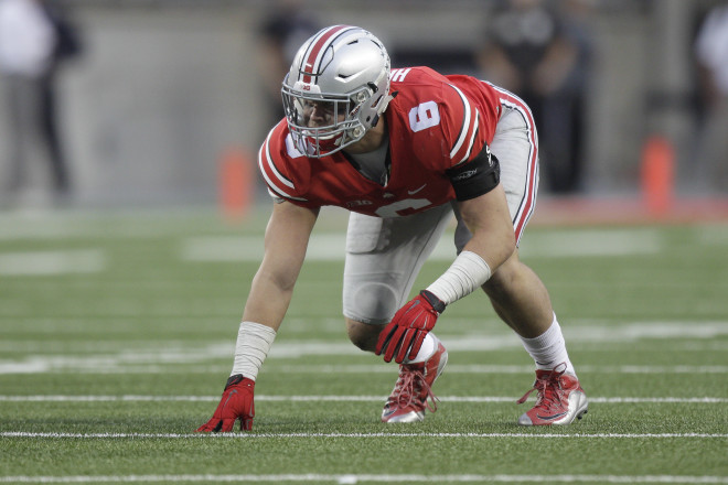 Ohio State lost a star in Joey Bosa, but Sam Hubbard (above) and Tyquan Lewis look to be ready to fill his shoes.