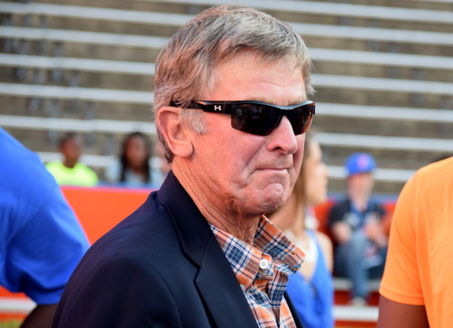 Former Florida head coach Steve Spurrier