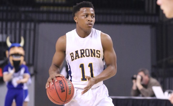 Keith Patrick averaged 17.4 points per game for the 2A-East Region runner-up Barons