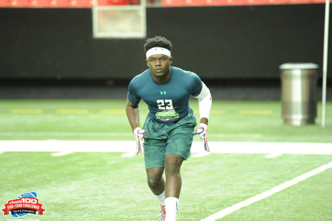 Trajan Bandy participated in the Rivals Five-Star Challenge 