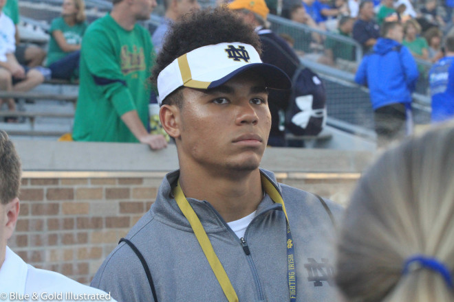 BlueAndGold.com - BGI Photos: Recruits At Michigan State Game