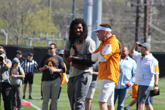 Stars like Jalen Reeves-Maybin are out for the Orange & White Game, but this Tennessee program continues to show great progress. 