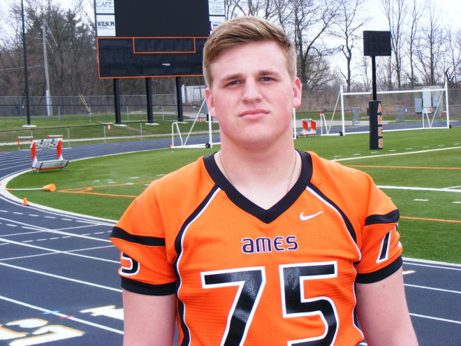 If all goes to plan this fall, Newell will be a three-year starter at left tackle for the Ames High Little Cyclones.