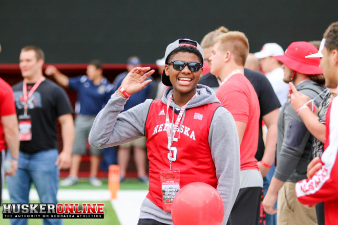 Huskers wide receiver commit Keyshawn Johnson Jr. loved his latest visit to Nebraska.