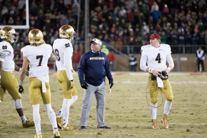 Notre Dame has to get better in the red zone next season.