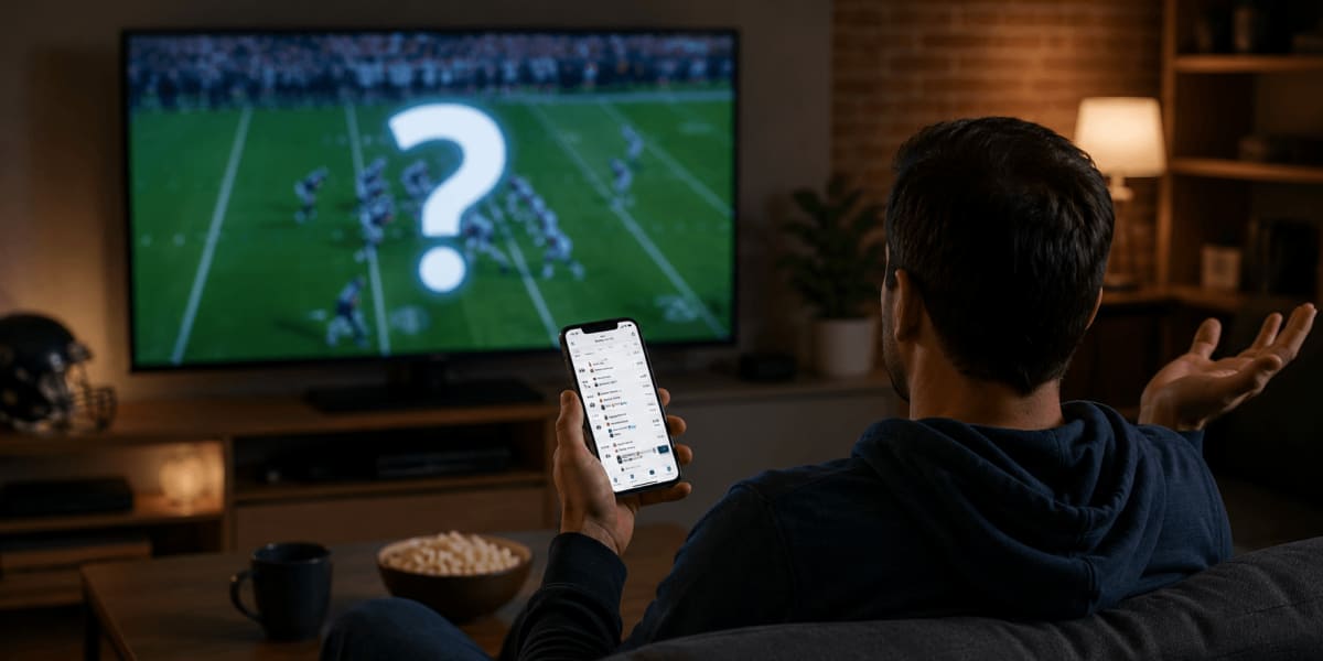 Your NFL TV and Streaming Guide in One App