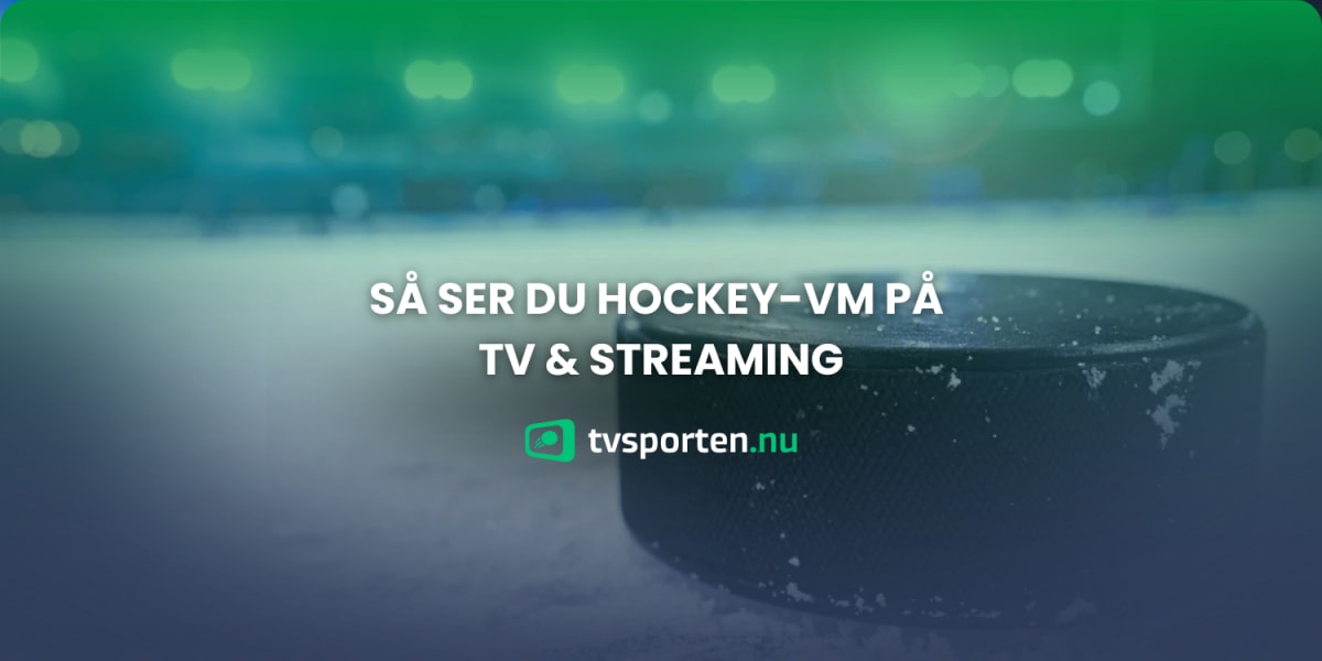 Så följer du Tre Kronor under Hockey-VM: TV & Streaming