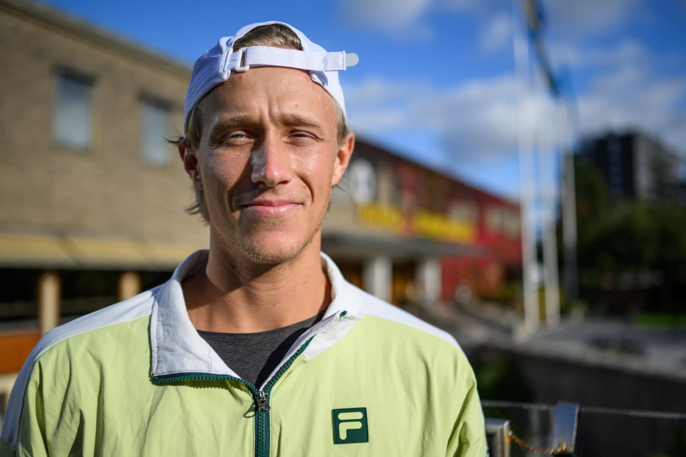 Før mandagens kamper i Stockholm Open