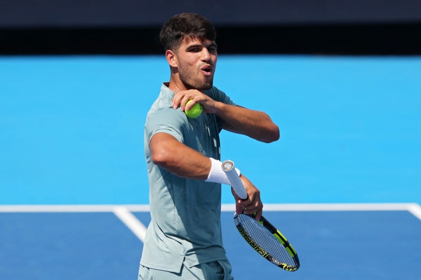 Før tirsdagens spill i Cincinnati