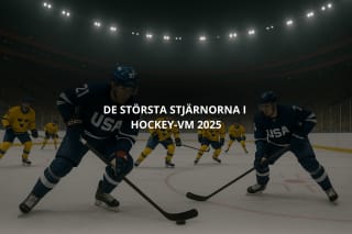 De största stjärnorna i Hockey-VM 2025