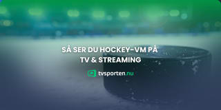 Så följer du Tre Kronor under Hockey-VM: TV & Streaming