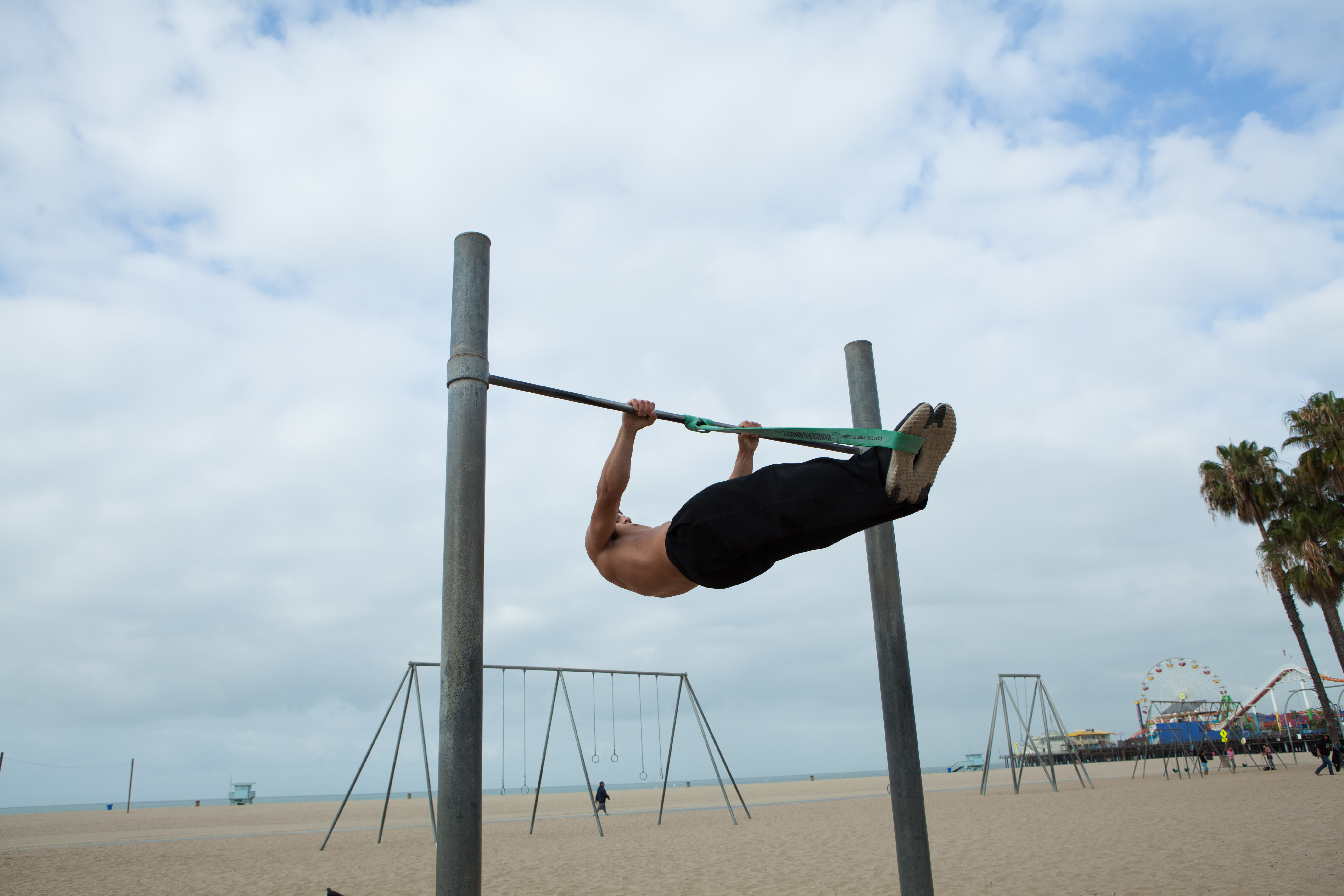 Calisthenics pole clearance