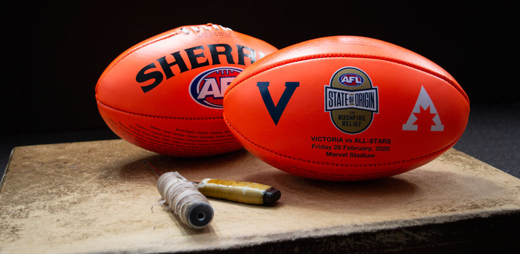 Afl Unveil State Of Origin Sherrin