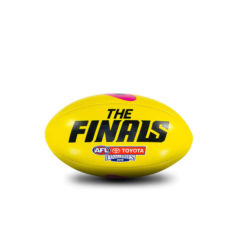 2019 Toyota AFL Finals Series Game Ball Mini Replica - Yellow