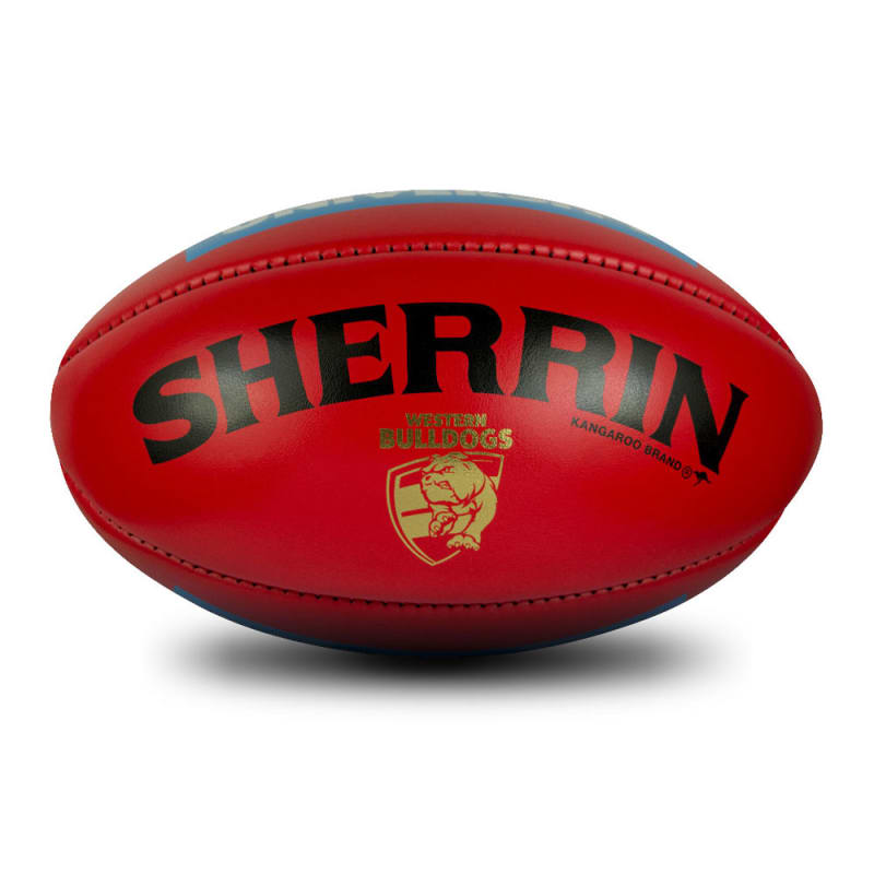 Western Bulldogs Game Ball - Red
