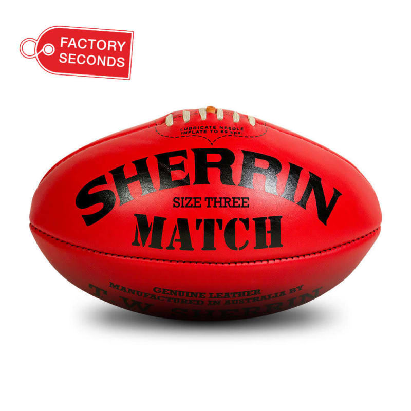 Match Seconds - Red Size 3
